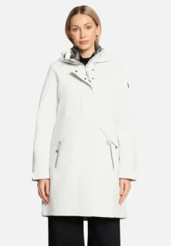 Betty Barclay Mäntel|Jacken*3 in 1 Jacke mit abnehmbarer Kapuze Rohweiß