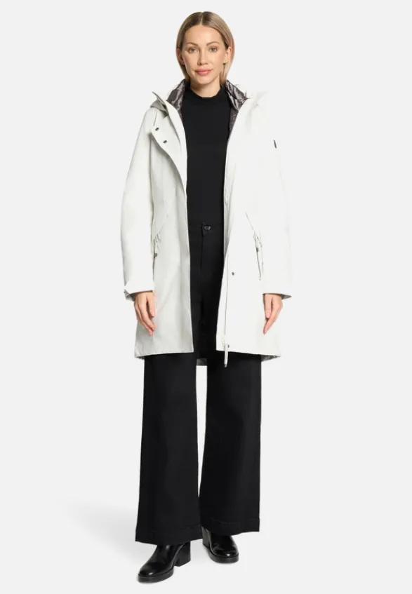 Betty Barclay Mäntel|Jacken*3 in 1 Jacke mit abnehmbarer Kapuze Rohweiß