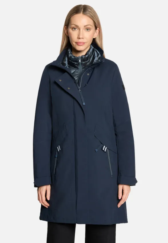 Betty Barclay Mäntel|Jacken*3 in 1 Jacke mit abnehmbarer Kapuze Dunkelblau