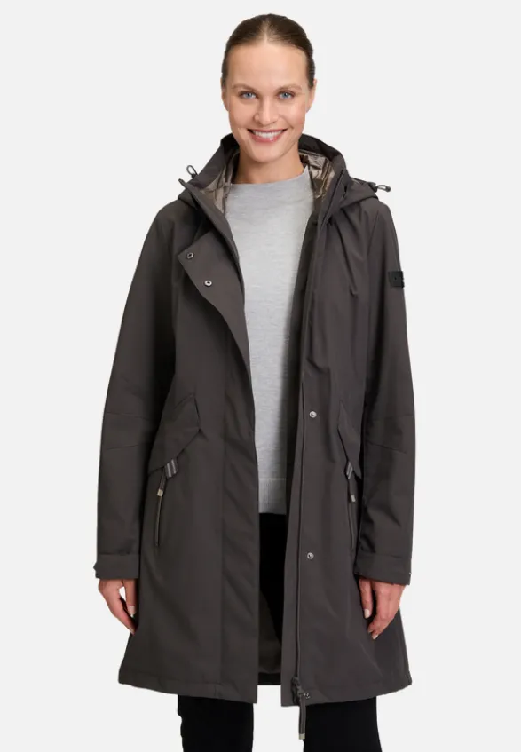 Betty Barclay Mäntel|Jacken*3 in 1 Jacke mit abnehmbarer Kapuze Dunkelgrün