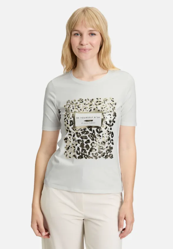 Betty Barclay Shirts*Basic Shirt mit Aufdruck Patch White/Black