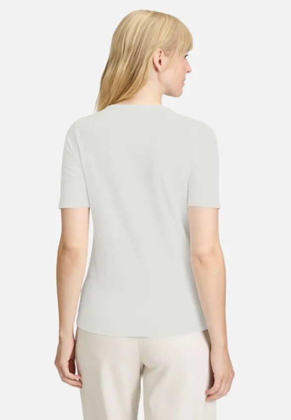 Betty Barclay Shirts*Basic Shirt mit Aufdruck Patch White/Black