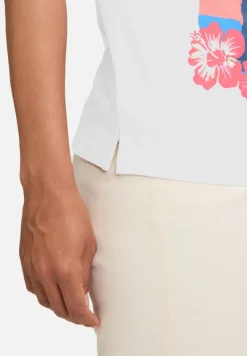 Betty Barclay Shirts*Basic Shirt mit Aufdruck Patch White/Varicolored