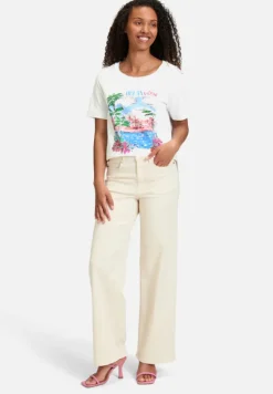 Betty Barclay Shirts*Basic Shirt mit Aufdruck Patch White/Varicolored