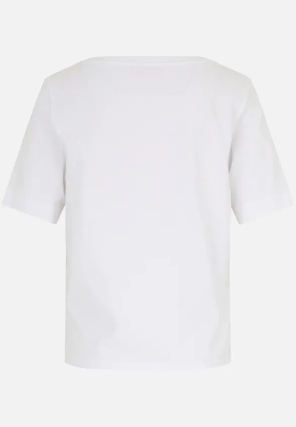 Betty Barclay Shirts*Basic Shirt mit Aufdruck Patch White/Varicolored