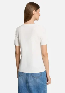 Betty Barclay Shirts*Basic Shirt mit Aufdruck Patch Cream/Black