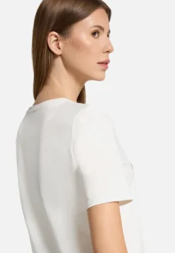 Betty Barclay Shirts*Basic Shirt mit Aufdruck Patch Cream/Black