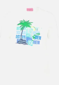 Betty Barclay Shirts*Basic Shirt mit Aufdruck Patch White/Blue