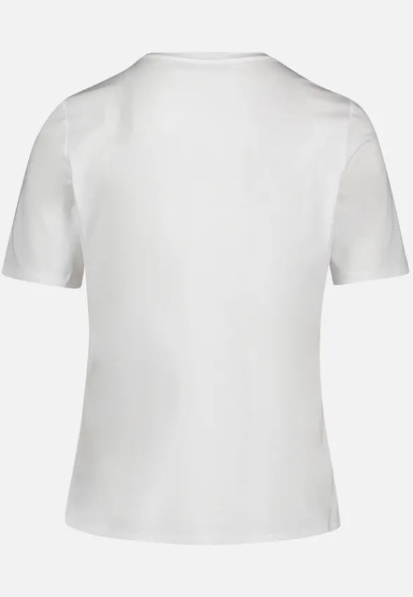 Betty Barclay Shirts*Basic Shirt mit Aufdruck Patch White/Red