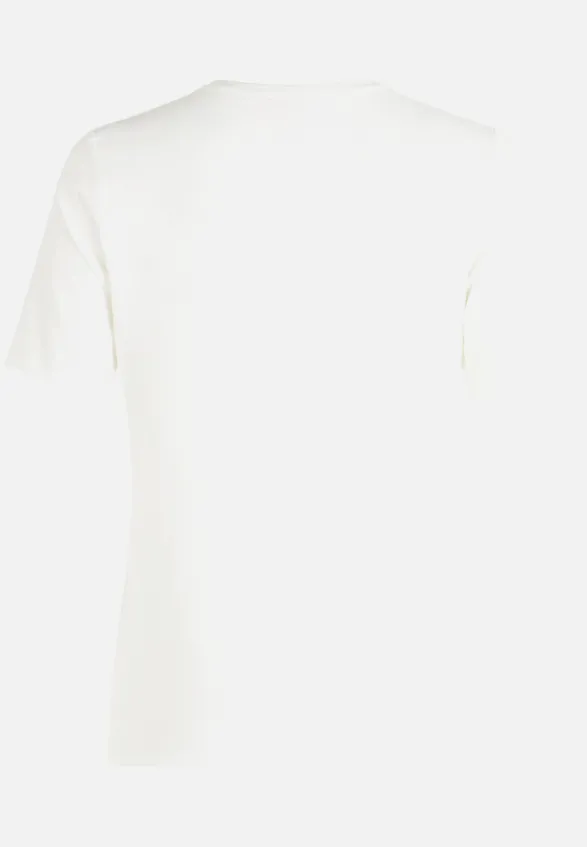 Betty Barclay Shirts*Basic Shirt mit Aufdruck Patch Cream/Dark Blue