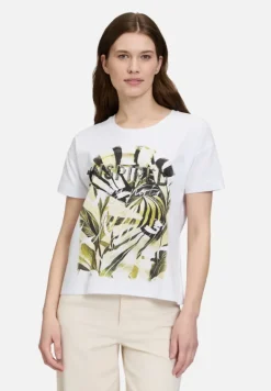 Betty Barclay Shirts*Basic Shirt mit Aufdruck Patch White/Green