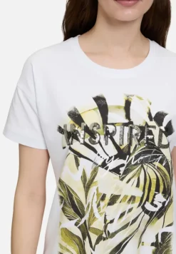 Betty Barclay Shirts*Basic Shirt mit Aufdruck Patch White/Green