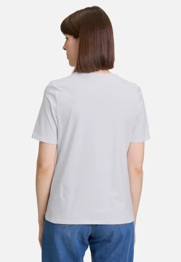 Betty Barclay Shirts*Basic Shirt mit Aufdruck Patch White/Varicolored