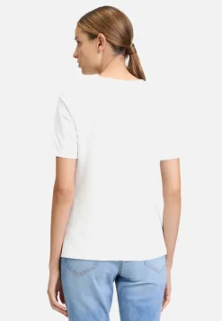 Betty Barclay Shirts*Basic Shirt mit Aufdruck Patch White/Green