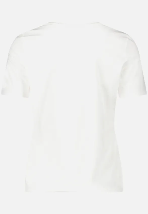 Betty Barclay Shirts*Basic Shirt mit Placement Patch Cream/Rosé
