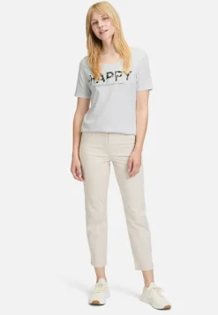 Betty Barclay Shirts*Basic Shirt mit Placement Patch White/Dark Blue