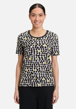 Betty Barclay Shirts*Basic Shirt mit Print Beige/Schwarz