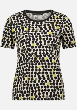 Betty Barclay Shirts*Basic Shirt mit Print Beige/Schwarz