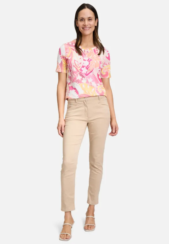 Betty Barclay Shirts*Basic Shirt mit Print Rosé/Yellow
