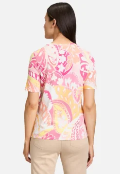 Betty Barclay Shirts*Basic Shirt mit Print Rosé/Yellow