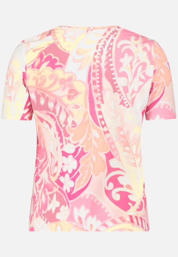 Betty Barclay Shirts*Basic Shirt mit Print Rosé/Yellow