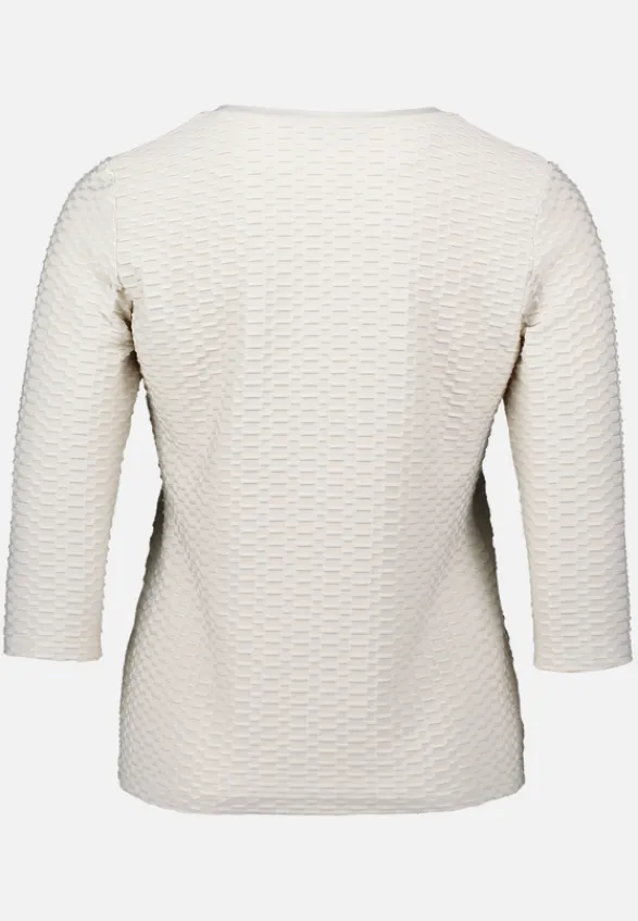 Betty Barclay Shirts*Basic Shirt mit Rundhalsausschnitt beige