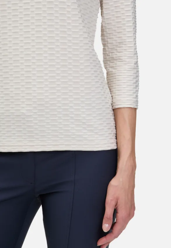 Betty Barclay Shirts*Basic Shirt mit Rundhalsausschnitt beige