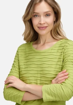 Betty Barclay Shirts*Basic Shirt mit Wellenstruktur Fresh Moss