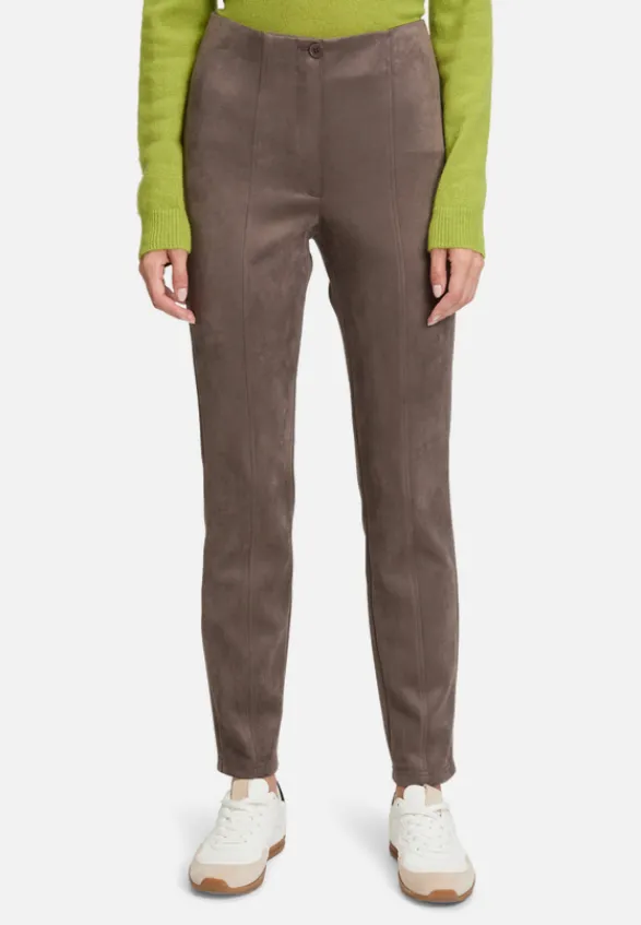 Betty Barclay Hosen*Basic-Hose Slim Fit Braun