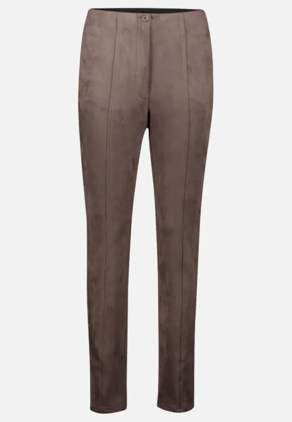 Betty Barclay Hosen*Basic-Hose Slim Fit Braun
