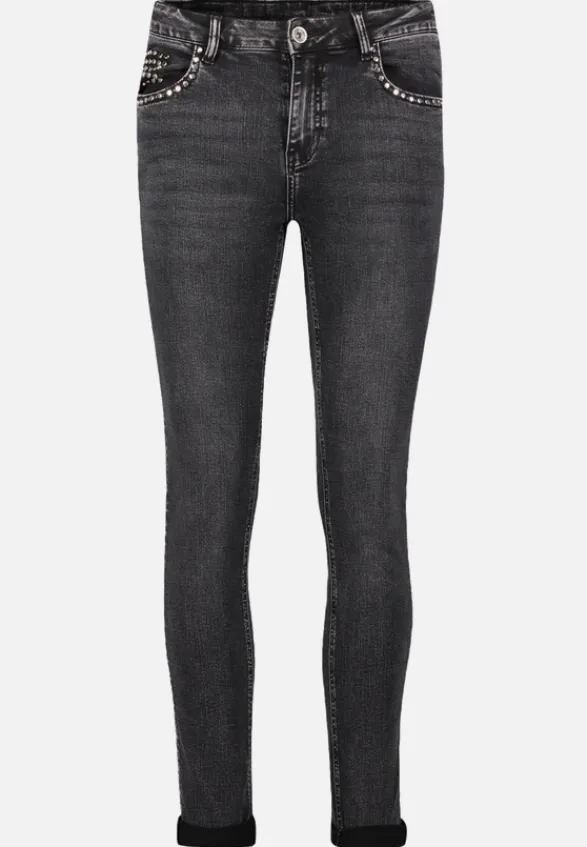 Betty Barclay Jeans*Basic-Jeans mit Waschung Dark Grey Denim