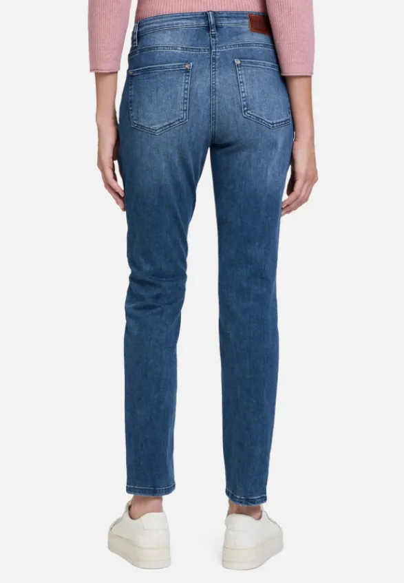 Betty Barclay Basics|Jeans*Basic-Jeans mit Waschung Blau