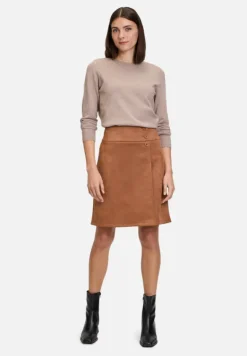 Betty Barclay Basics|Strick*Basic-Strickpullover mit Rundhalsausschnitt FunghiMelange