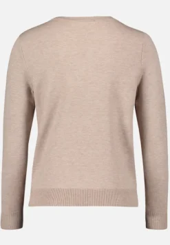 Betty Barclay Basics|Strick*Basic-Strickpullover mit Rundhalsausschnitt FunghiMelange