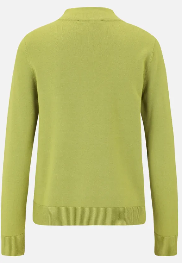 Betty Barclay Basics|Strick*Basic-Strickpullover mit Stehkragen Fresh Moss