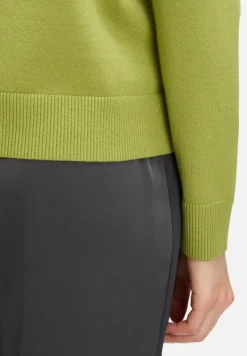 Betty Barclay Basics|Strick*Basic-Strickpullover mit Stehkragen Fresh Moss