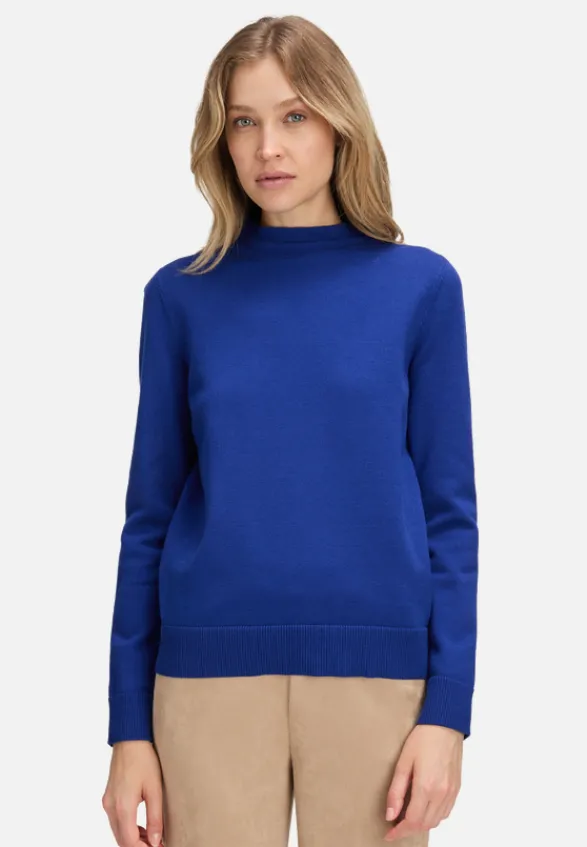 Betty Barclay Basics|Strick*Basic-Strickpullover mit Stehkragen Adria