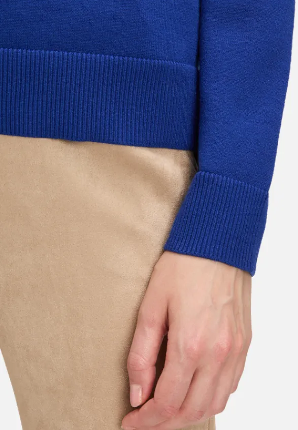 Betty Barclay Basics|Strick*Basic-Strickpullover mit Stehkragen Adria
