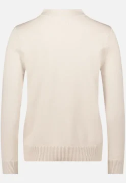 Betty Barclay Basics|Strick*Basic-Strickpullover mit Stehkragen beige