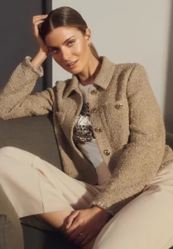 Betty Barclay Blazer|Jacken*Blazer-Jacke langarm Beige