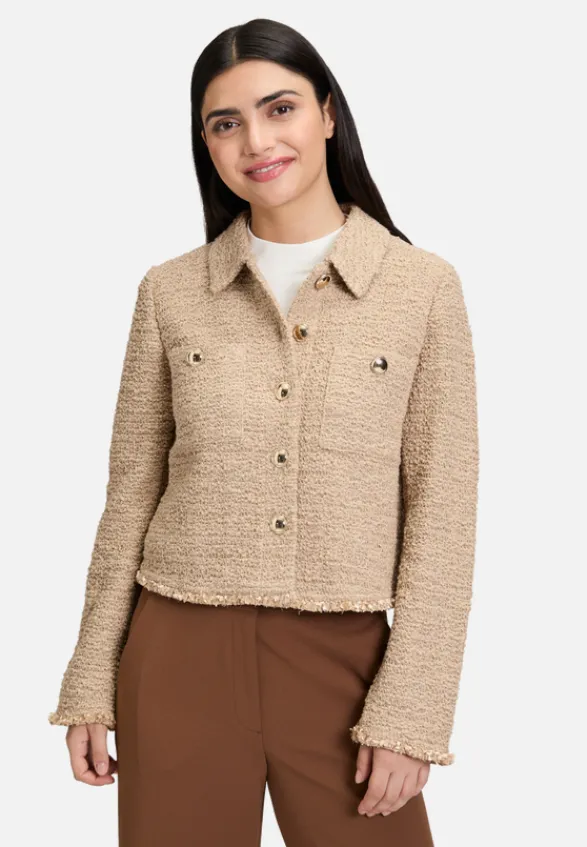 Betty Barclay Blazer|Jacken*Blazer-Jacke langarm Beige
