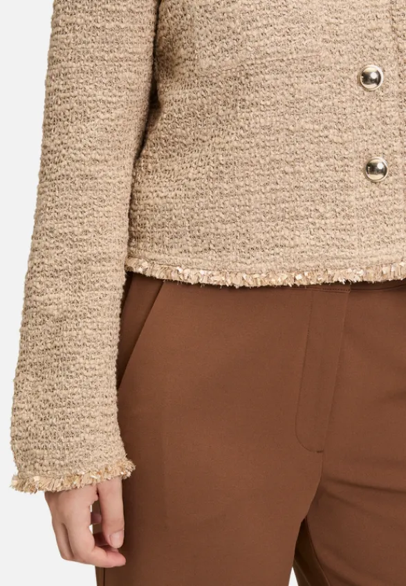 Betty Barclay Blazer|Jacken*Blazer-Jacke langarm Beige