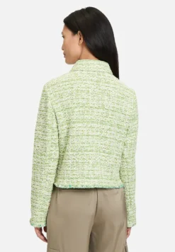 Betty Barclay Business Kleidung|Blazer*Blazer-Jacke langarm Green/Cream