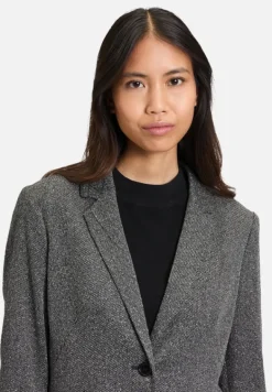 Betty Barclay Business Kleidung|Blazer*Blazer-Jacke langarm Schwarz/Weiß