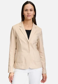 Betty Barclay Business Kleidung|Blazer*Blazer-Jacke langarm Beige