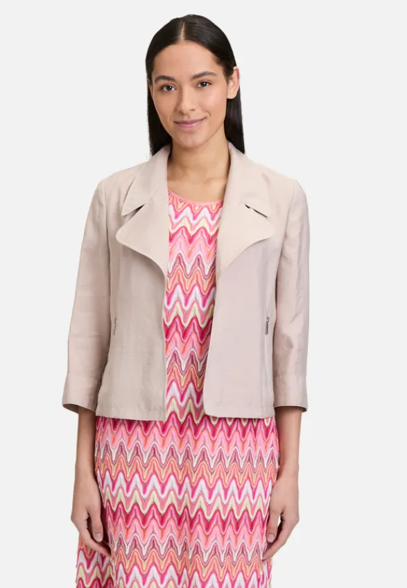Betty Barclay Blazer*Blazer-Jacke mit 3/4 Arm Powder Pearl