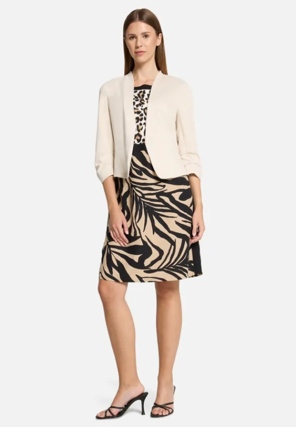 Betty Barclay Business Kleidung|Festliche Mode*Blazer-Jacke mit 3/4 Arm beige