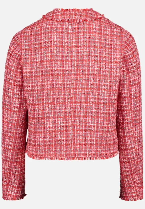 Betty Barclay Blazer|Jacken*Blazer-Jacke mit Fransen Red/Pink