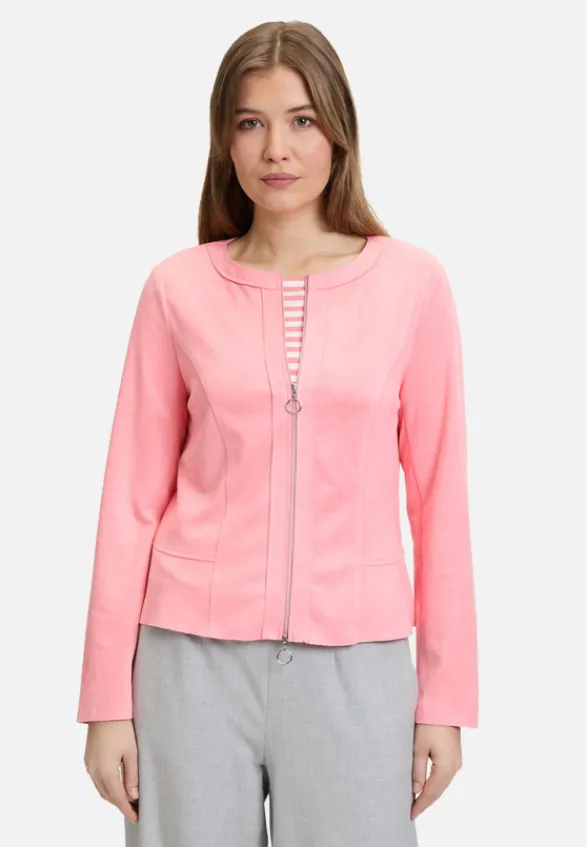 Betty Barclay Blazer*Blazer-Jacke mit Reißverschluss Flamingo Pink