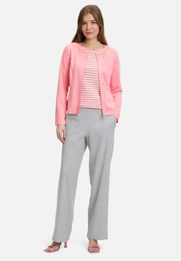 Betty Barclay Blazer*Blazer-Jacke mit Reißverschluss Flamingo Pink